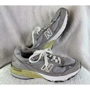 New Balance 993 US Men's Size 7.5 (D) - Made In‎ USA Grey / White MR993GL